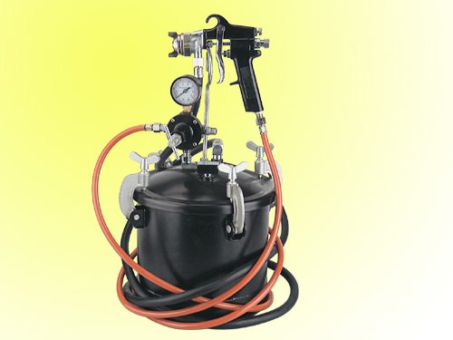 10L paint tank spray gun kit